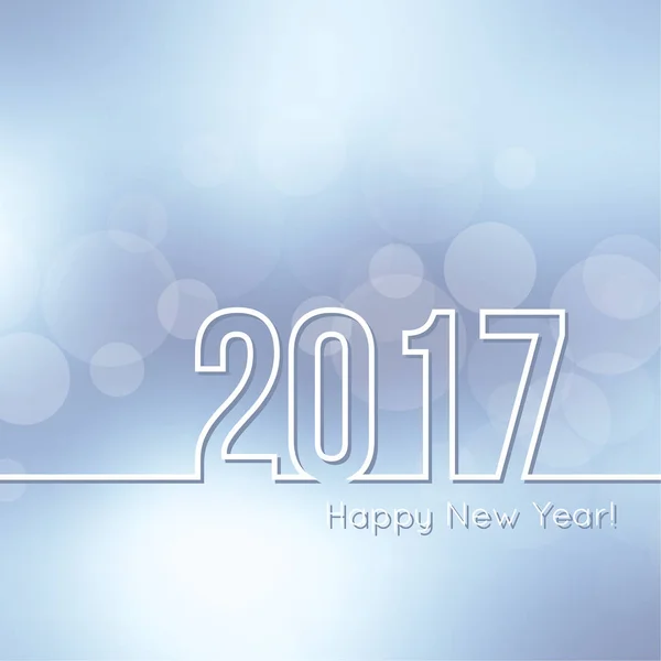 Feliz año nuevo 2017. — Archivo Imágenes Vectoriales