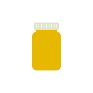 Hap şişesi kapsüller için.