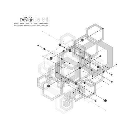 Sanal soyut arkaplan