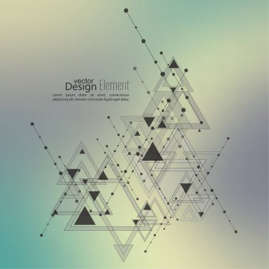 Soyut vektör arkaplanı