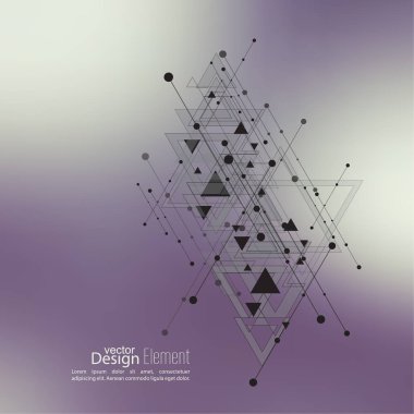 Soyut vektör arkaplanı