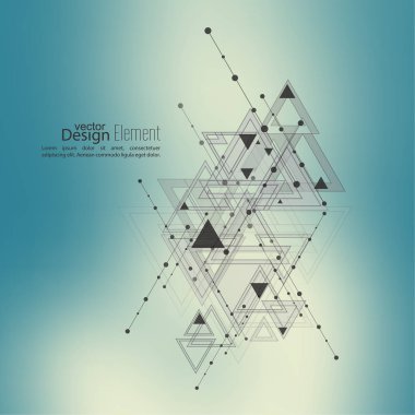 Soyut vektör arkaplanı