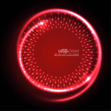 soyut techno arka plan.