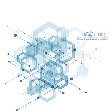 Sanal soyut arkaplan