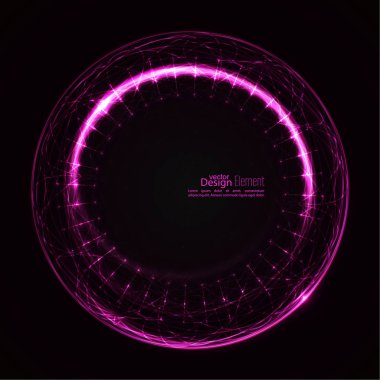 soyut techno arka plan.