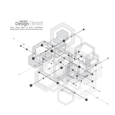 Sanal soyut arkaplan