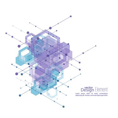 Sanal soyut arkaplan