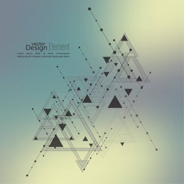 Soyut vektör arkaplanı