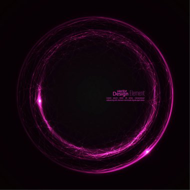 soyut techno arka plan.