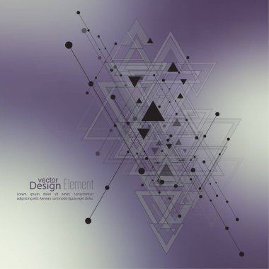 Soyut vektör arkaplanı