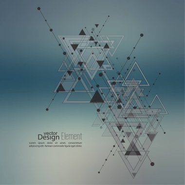 Soyut vektör arkaplanı