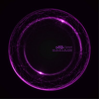 soyut techno arka plan.