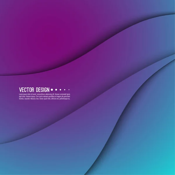 Vector concepto creativo abstracto . — Vector de stock
