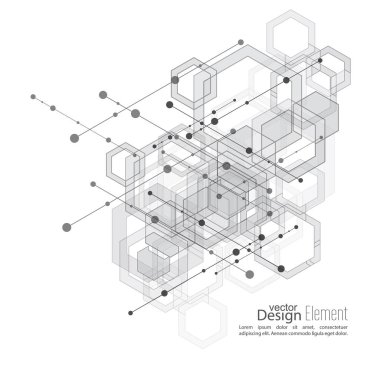 Sanal soyut arkaplan