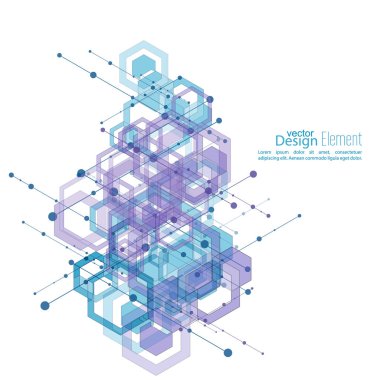 Sanal soyut arkaplan