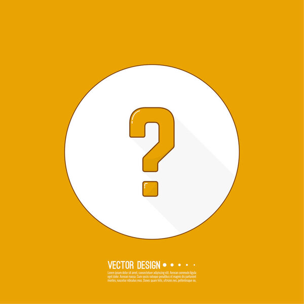 Знак вопроса.