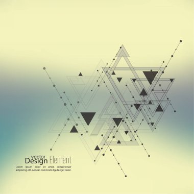 Soyut vektör arkaplanı