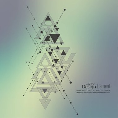 Soyut vektör arkaplanı