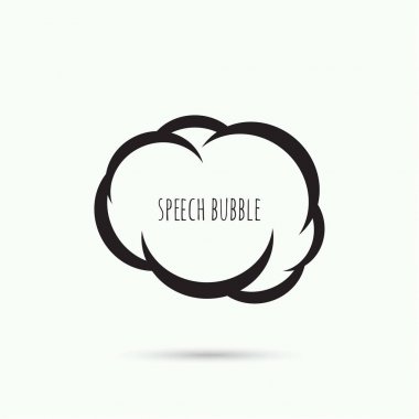 konuşma balonu simgesi.