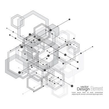 Sanal soyut arkaplan