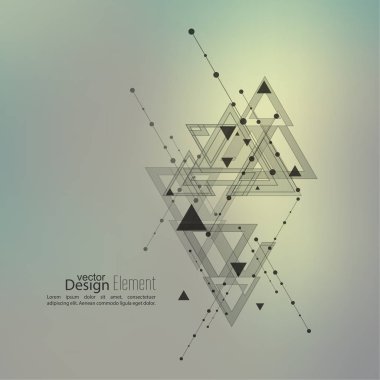 Soyut vektör arkaplanı