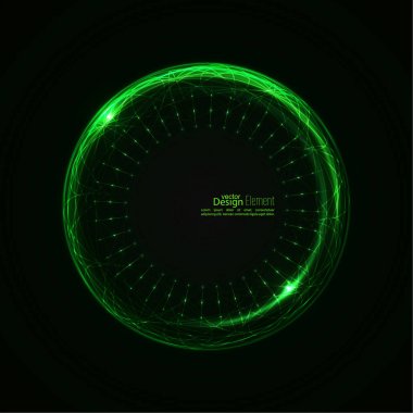 soyut techno arka plan.