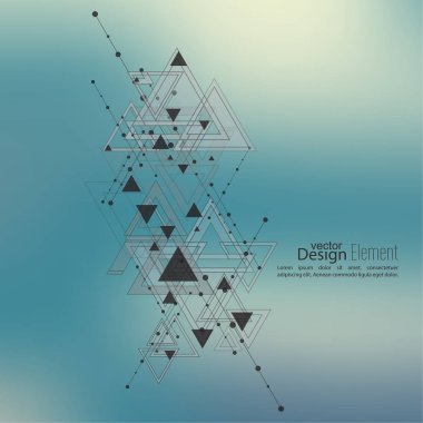 Soyut vektör arkaplanı