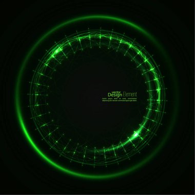 soyut techno arka plan.