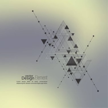 Soyut vektör arkaplanı