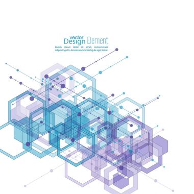 Sanal soyut arkaplan