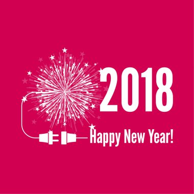 Yeni yıl için bağlanma.