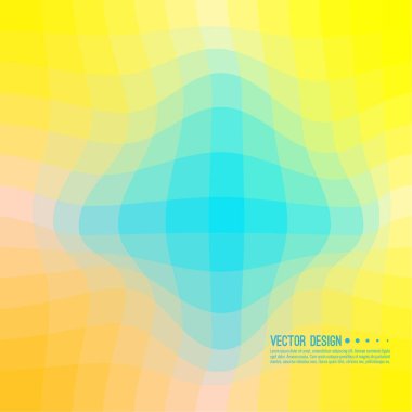 Bozuk dalga renkli doku.