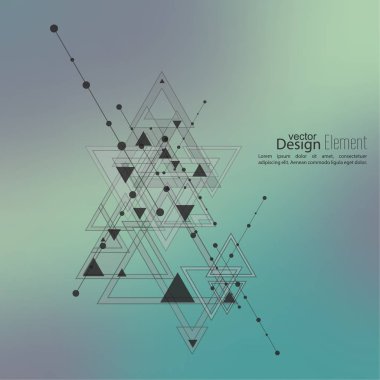 Soyut vektör arkaplanı