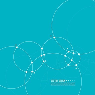 Vektör soyut arkaplanı.