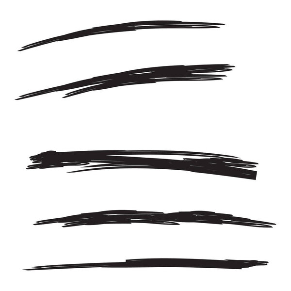 Vector set of hand drawn. 