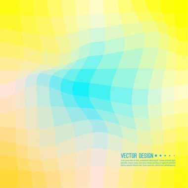 Bozuk dalga renkli doku.