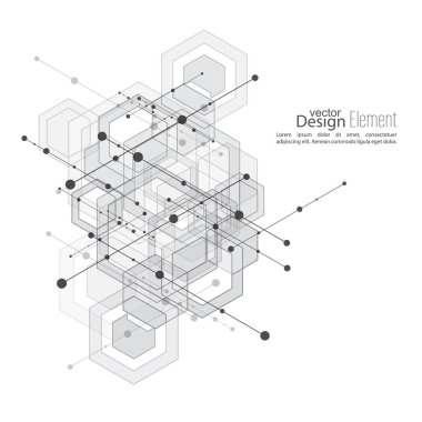 Sanal soyut arkaplan