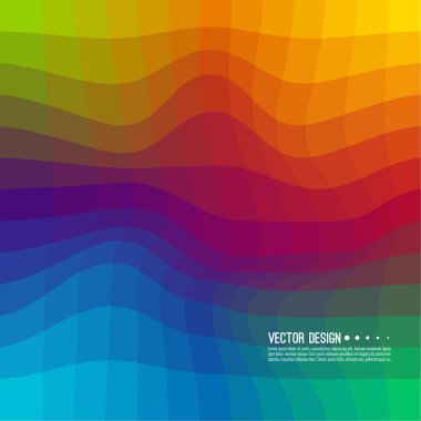 Bozuk dalga renkli doku.