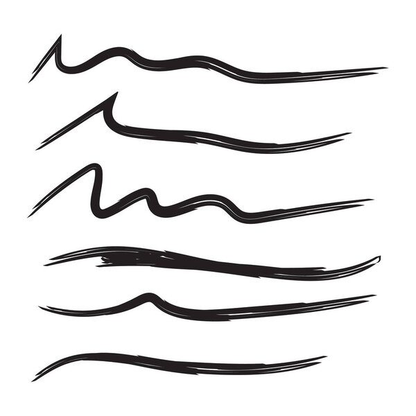 Vector set of hand drawn. 