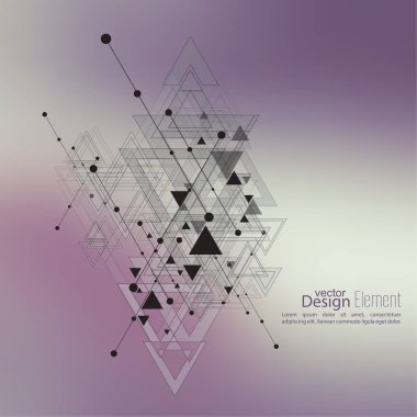 Soyut vektör arkaplanı