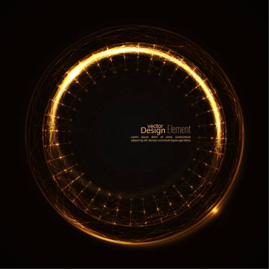 soyut techno arka plan.