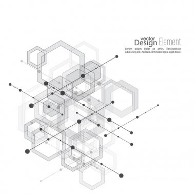 Sanal soyut arkaplan