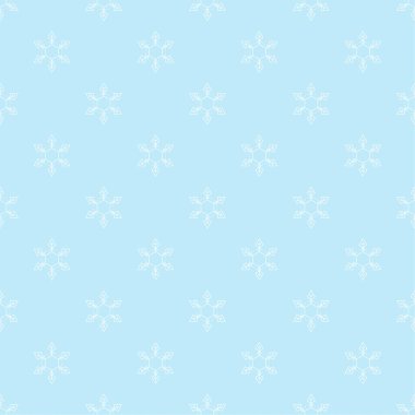 Kar taneleriyle vektör pürüzsüz desen.