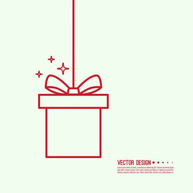 Kurdeleli hediye kutusu