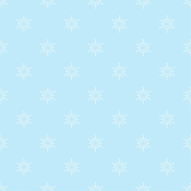 Kar taneleriyle vektör pürüzsüz desen.