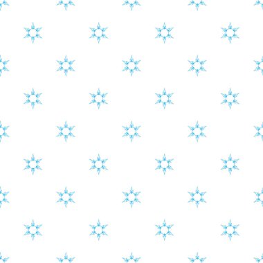 Kar taneleriyle vektör pürüzsüz desen.