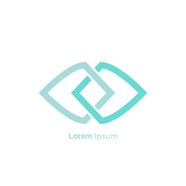 Soyut vektör tasarımı