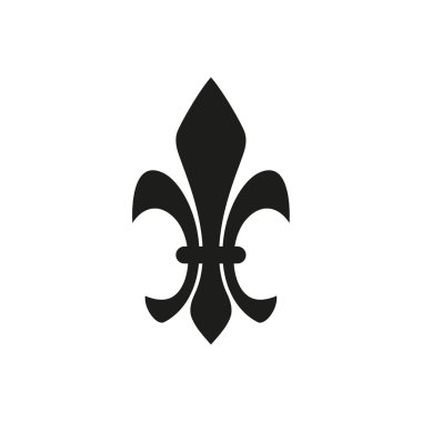 Fleur de lis heraldik simgesi.