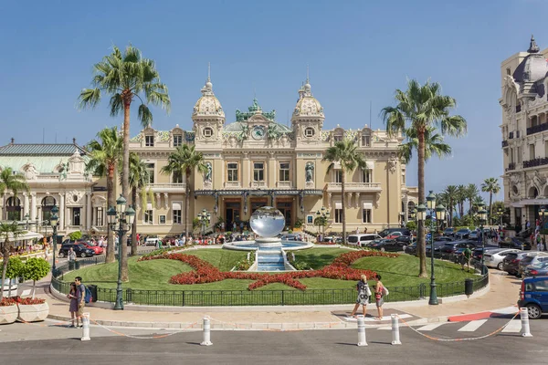 Piękne kasyno de Monte-Carlo w Monte Carlo, Monako — Zdjęcie stockowe