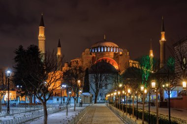 Sultanahmet, İstanbul, Türkiye 'deki Ayasofya Camii